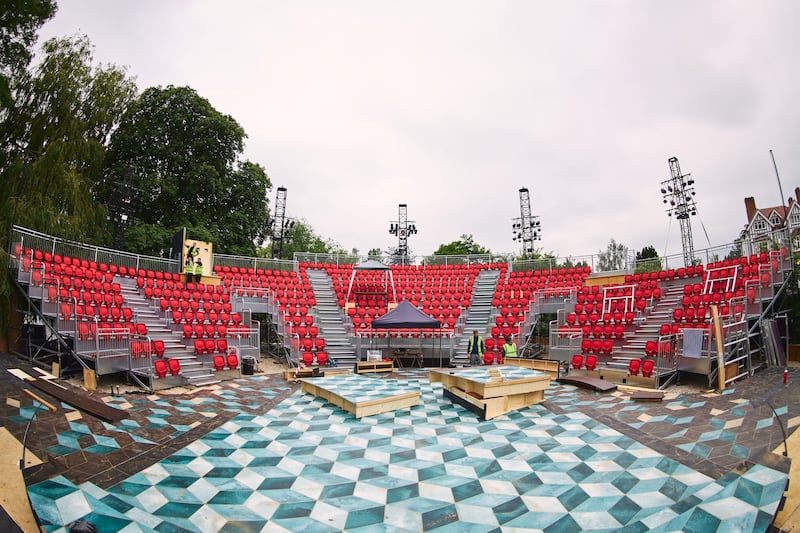 The open-air theatre is based in playwright William Shakespeare's birthplace of Stratford-upon-Avon