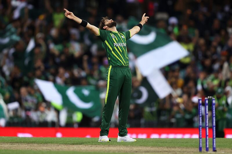 11) Shaheen Afridi, 8 – The only matches he went wicketless in were Pakistan’s two losses. As his fitness has improved in the time since, his influence has grown. Getty PAKISTAN TEAM TOTAL = 82