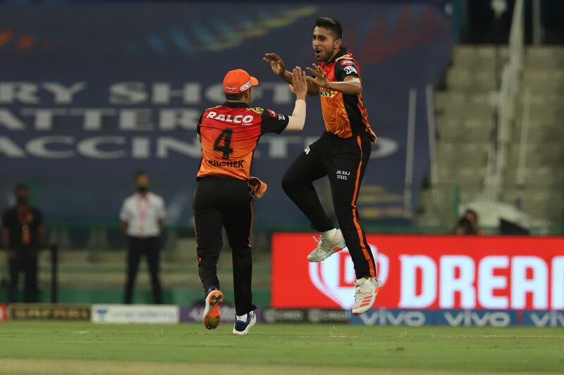 Umran Malik bowled the fastest ball of IPL 2021 as well.  Sportzpics / IPL