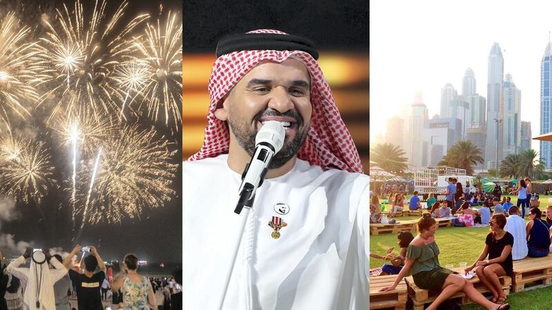Fireworks, a free performance by Hussain Al Jassmi and a food truck festival: just some of the things happening over the long weekend in Dubai. 