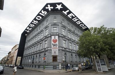 Mandatory Credit: Photo by Oscar Gonzalez/NurPhoto/REX/Shutterstock (4962730e)
The House of Terror (Terror HÃ¡za) is a museum in Budapest that contains items related to the fascist and communist dictatorial regimes of Hungary's past. Exhibits commemorate those victims detained, interrogated, tortured or executed in the building.
The House of Terror museum in Budapest, Hungary - 07 Aug 2015