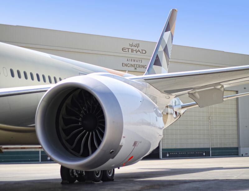 ADQ is offering to combine its stakes in Etihad Engineering, Ammroc and GAL with Abu Dhabi Aviation. Photo: Etihad
