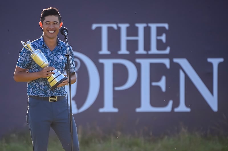 2021: Collin Morikawa (United States) finished -15 par, two strokes ahead of Jordan Spieth at Royal St George's. EPA