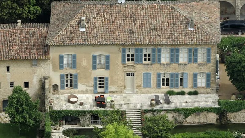 Brad Pitt and Angelina Jolie viewed the property by helicopter before purchasing it in 2008. AP