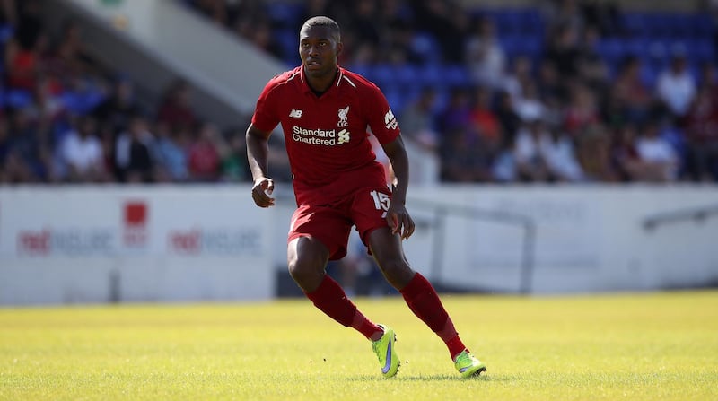 CHESTER, ENGLAND - JULY 07: Daniel Sturridge of Liverpool during the Pre-season friendly between Chester FC and Liverpool on July 7, 2018 in Chester, United Kingdom. (Photo by Lynne Cameron/Getty Images)