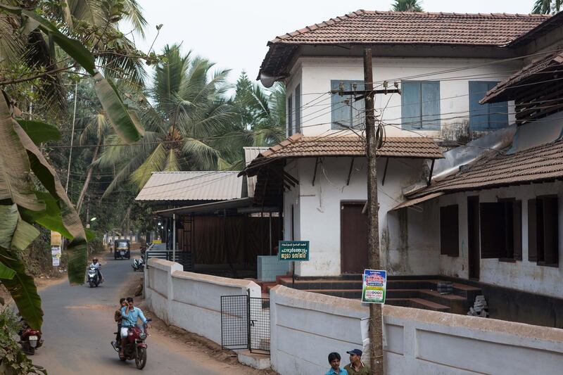 Overview of Payurthottam Juma Masjid in Malappuram, Kerala, India. Photo by Sebastian Castelier