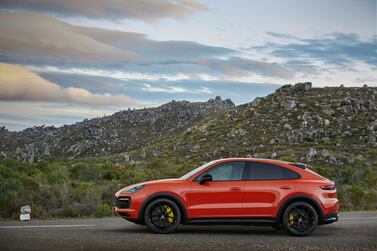 The Porsche Cayenne Coupe is due in Abu Dhabi from October. Courtesy Porsche AG