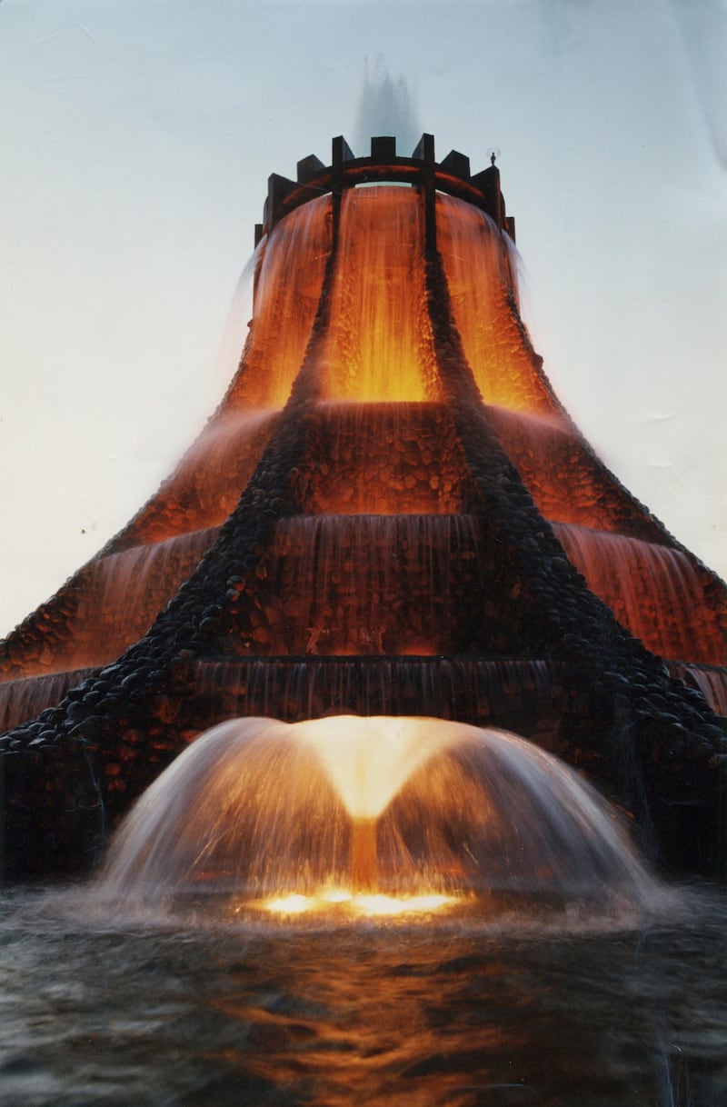 Volcano Fountain (Courtesy-Al Ittihad)