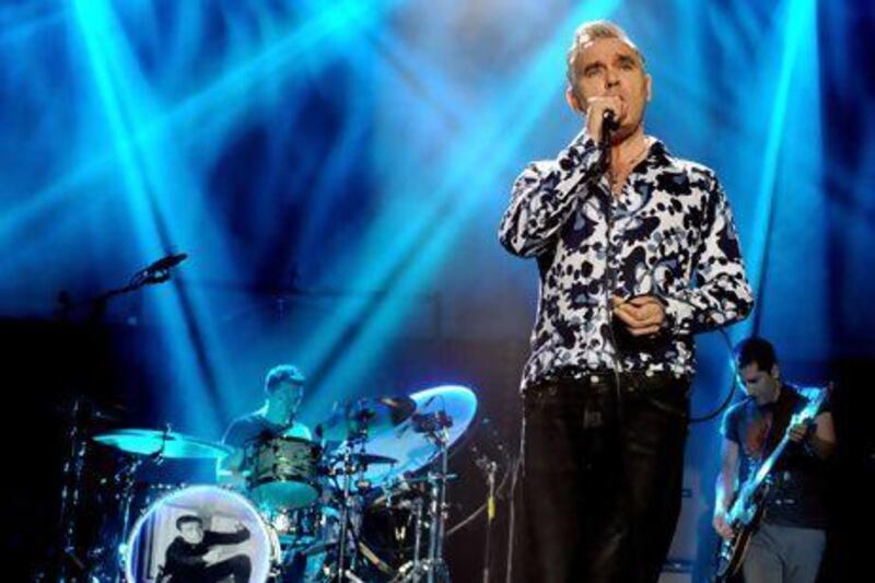 Morrissey has been forced to rejig his tour dates because of health woes. Kevin Winter /AFP