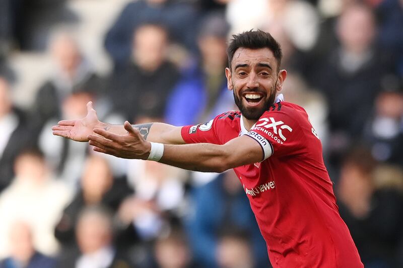 Bruno Fernandes 4: Captain, but could barely raise his players on a lacklustre afternoon where Newcastle were better from start to finish. Outclassed. Willock had more shots that the entire Manchester United side. Getty