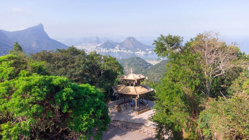 The Chinese Viewpoint in the Tijuca National Park. Photo: Rafael Catarcione