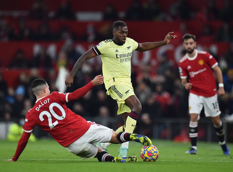 Nuno Tavares - 5: Left-back had some forays up the pitch, but was caught out of position for the second Manchester United goal, pushing high up the pitch. EPA