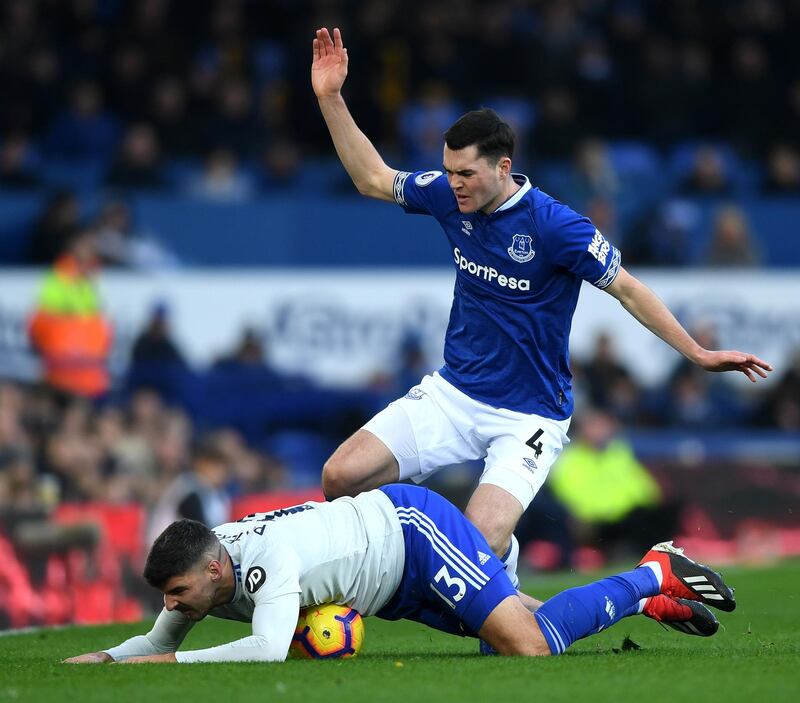 Centre-back: Michael Keane (Everton) – Continued his excellent form this season by restricting Cardiff to a solitary shot on target as Everton made it four straight home wins. Getty