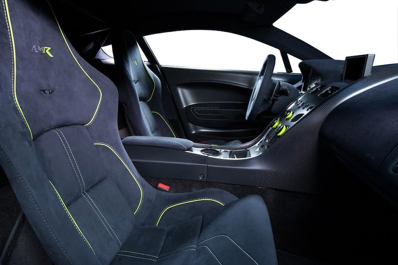 Interior of the Vantage AMR Pro. Courtesy : Aston Martin