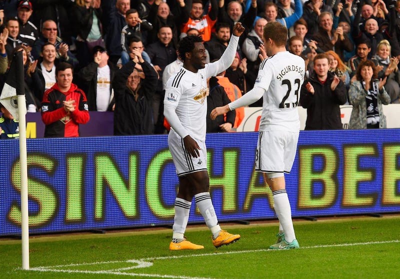 Swansea City are currently sixth in the Premier League table with 22 points from 14 matches. Mike Hewitt / Getty Images 
