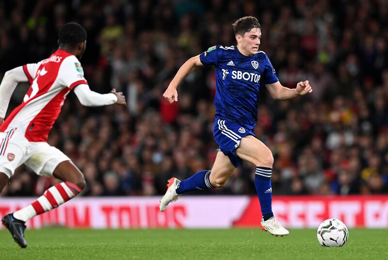 Daniel James: 6 - The most dangerous outlet for the away side, causing issues when running on the shoulder and finding space when they went direct. He could have scored in the first half, however a poor touch let him down. Getty