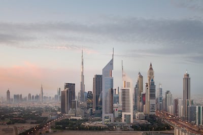 Jumeirah Emirates Towers remain a landmark today even among the stellar huddle of architecture along Sheikh Zayed Road. Photo: Jumeirah Emirates Towers