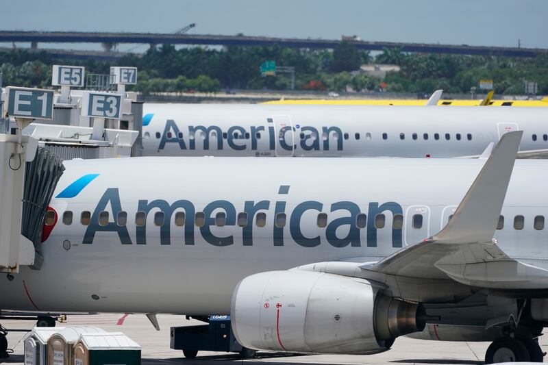 The White House said airlines made $700 million in cancellation and change fees last year. AP