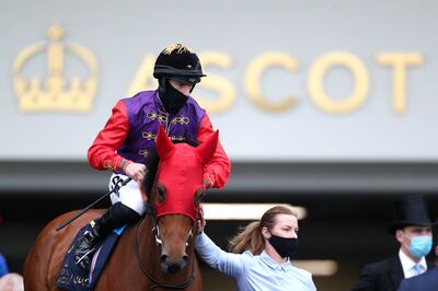 Just Fine during day three of Royal Ascot in 2021. PA