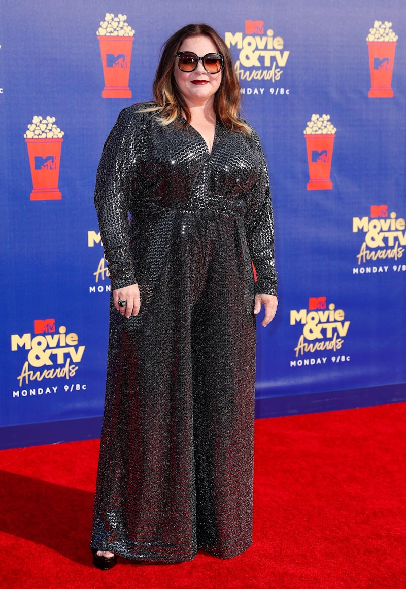 Melissa McCarthy arriving at the 2019 MTV Movie & TV Awards. Reuters