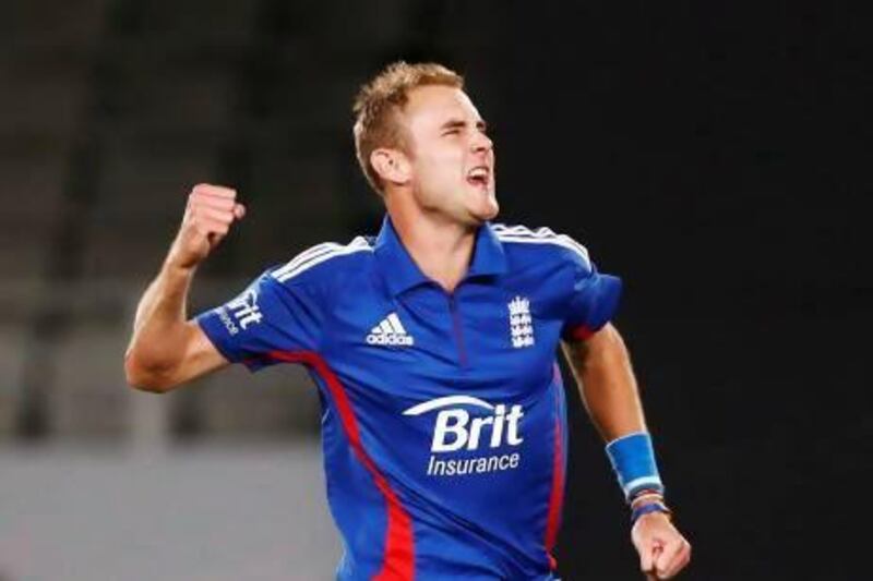 Stuart Broad is excited about England's performance after winning the first Twenty20 of their three-match series against New Zealand by 40 runs.