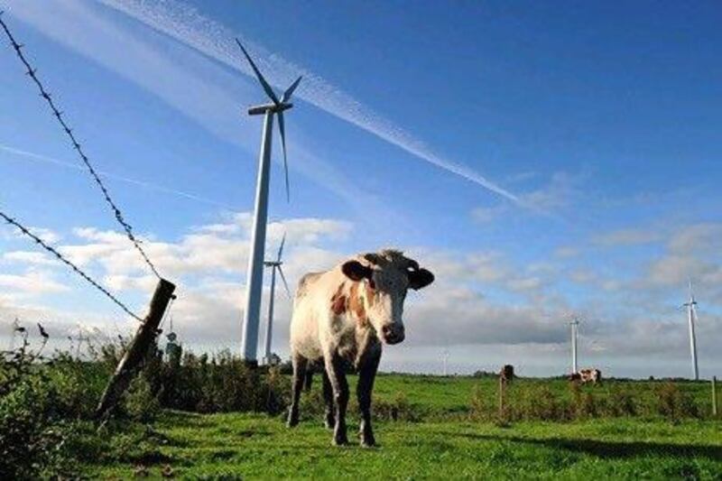 Despite the global slowdown and the uncertainties surrounding climate-change negotiations, you do not need to look far ahead to see a bright future for renewable energy. AFP