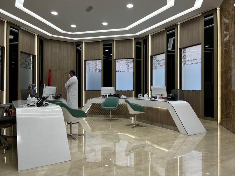 A new reception area greets visitors to Dubai Hospital. All photos: Dubai Hospital