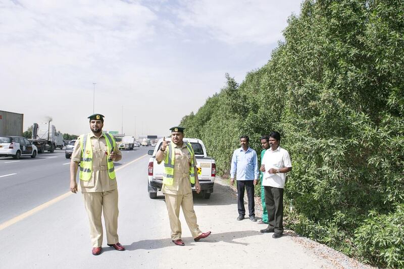 A day in the life of a Dubai traffic police officer.