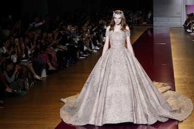 Murad's haute couture collection for autumn/winter 2016. Getty Images