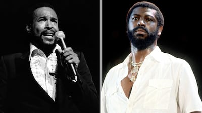 RnB singer Marvin Gaye is said to have had soul sensation Teddy Pendergrass in mind when he wrote Ego Tripping Out. Getty Images