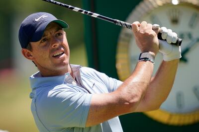 Rory McIlroy prepares for the US Open. AP