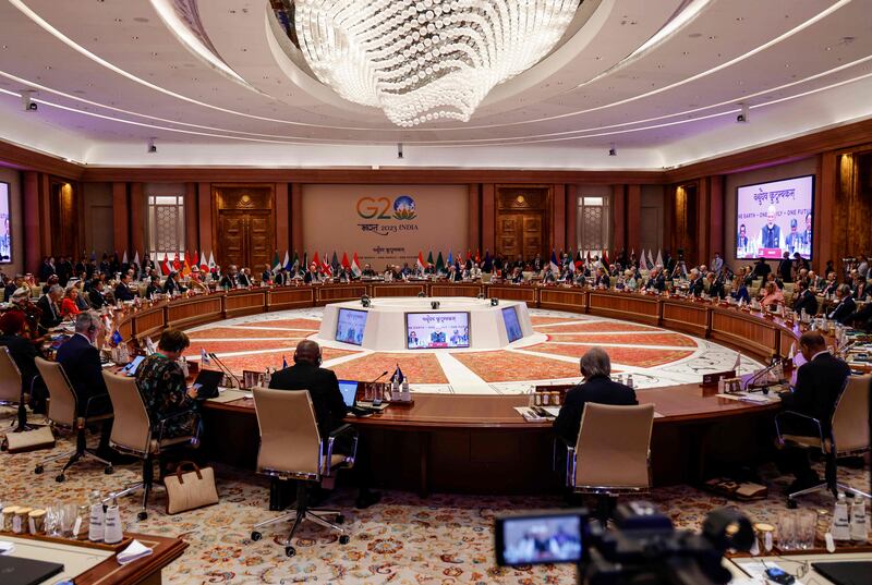 The 18th G20 Summit between 19 countries and the European Union, and now the African Union, is the first to be held in India and South Asia. AFP