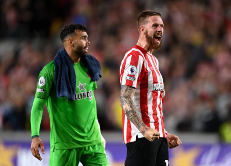 Pontus Jansson: 7 -The Brentford captain patrolled the centre of defence well, bar one or two rash challenges around the box.