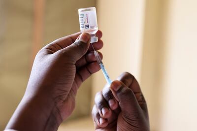 A dose of AstraZeneca Covid-19 vaccine being prepared. Reuters