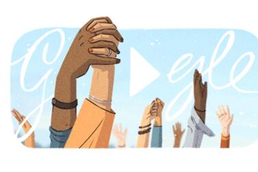 Today's Google Doodle honours a series of female firsts in history to mark International Women's Day. Google