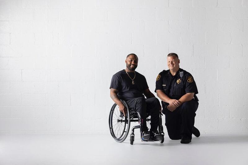 Leon Ford and former Pittsburgh police chief Scott Schubert team up to improve relationships between communities and officers. Photo: Joshua Franzos