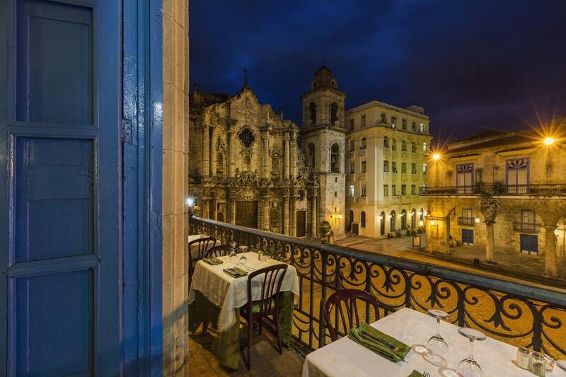 A view of Old Havana from a restaurant balcony. The Cuban capital is by turns lovingly restored and crumbling. Atlantide Phototravel / Corbis
