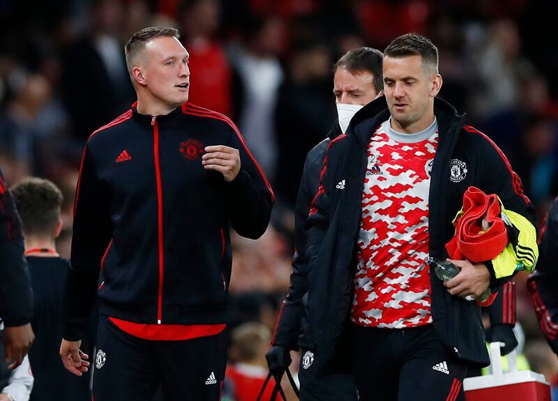 Tom Heaton - The veteran goalkeeper's career has come full circle to see him back at Old Trafford. Very much a back-up to David de Gea and Dean Henderson. Verdict: N/A. AFP