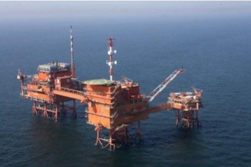 Taqa owns oil and gas assets in the US, Canada and the Netherlands. Above, Taqa's P15 Platform offshore the Netherlands. Photo courtesy Taqa