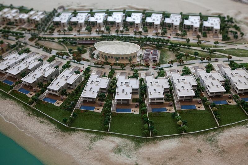 Abu Dhabi, United Arab Emirates. March 16, 2015///

HIDD Saadiyat Villas. Abu Dhabi, United Arab Emirates. Mona Al Marzooqi/ The National 

Reporter: Lucy Barnard 
Section: Business  *** Local Caption ***  150316-MM-Saadiyatvillas-005.JPG