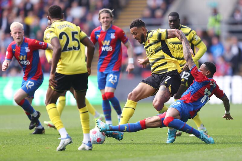 Joshua King – 5. After a poor first half by Watford’s frontmen, King seemed to start the second a little more determined. He almost caught out Butland, but saw his shot collected. Getty