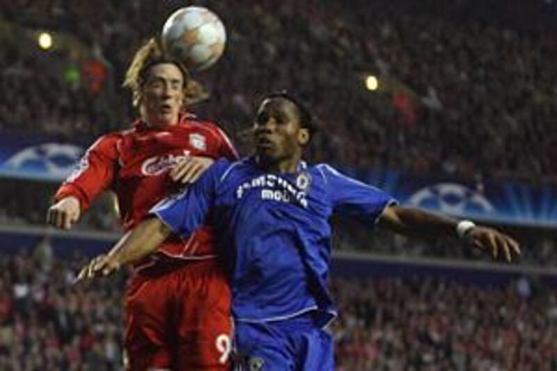 Fernando Torres, left, and  Didier Drogba are, according to Andrew Cole, the Premier League's two most deadly strikers