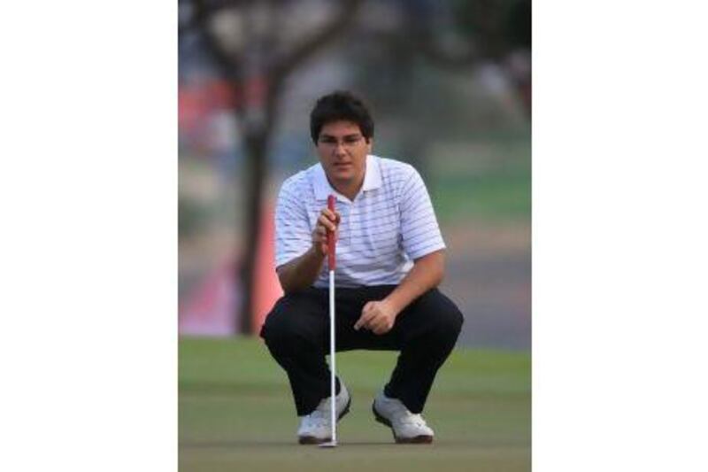 Khalid Yousuf shot a round of 87 yesterday at the Nomura Cup as the UAE fell to 13th place.