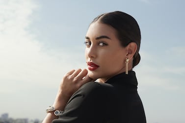 Actor Yasmine Sabri stars in Into The Wild, for Panthère de Cartier. Courtesy Cartier  