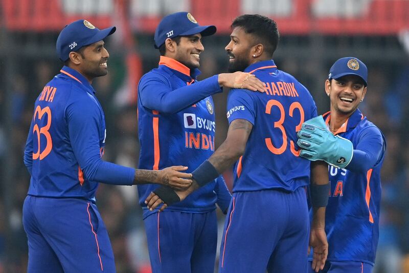 Hardik Pandya will lead the Indian team in the T20 series against New Zealand. AFP