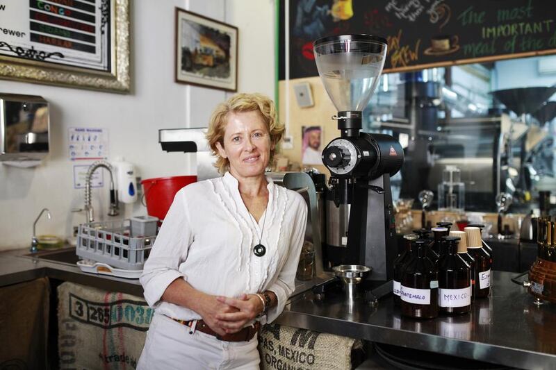 Kim Thompson, owner and managing director of the Raw Coffee Company. Sarah Dea / The National