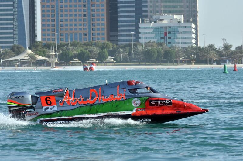 Abu Dhabi-UAE-december 6, 2017-The UIM F1 H2O Grand Prix of Abu Dhabi-UAE.
Picture by Vittorio Ubertone/Idea Marketing - copyright free editorial