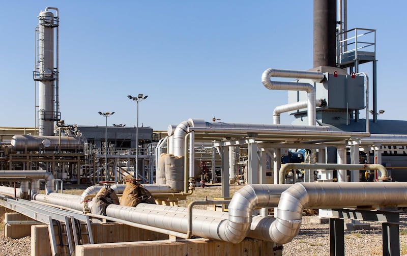 The Khor Mor gas complex, operated by Crescent and Dana Gas, in Iraq's Kurdistan region. Photo: Crescent Petroleum
