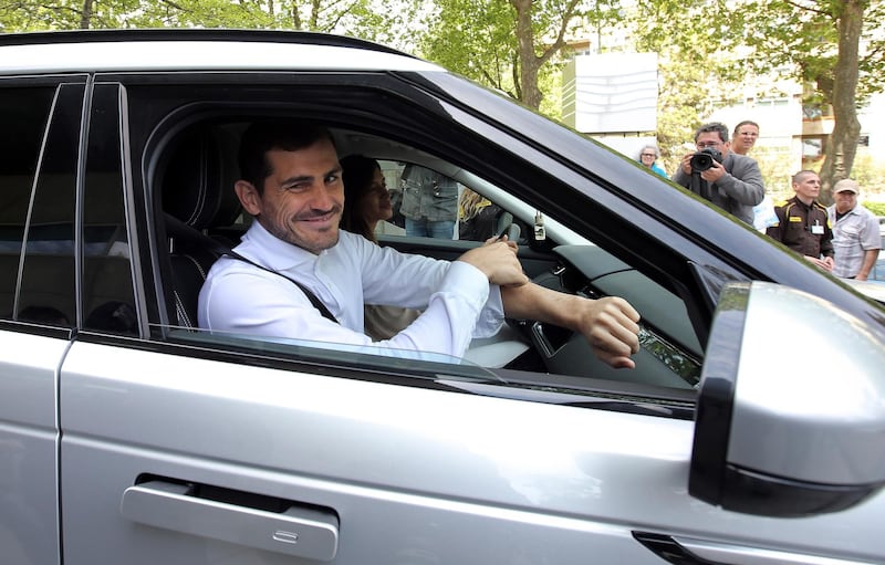 But Casillas remains grateful he is on the path to recovery. Luis Vieira / AP Photo
