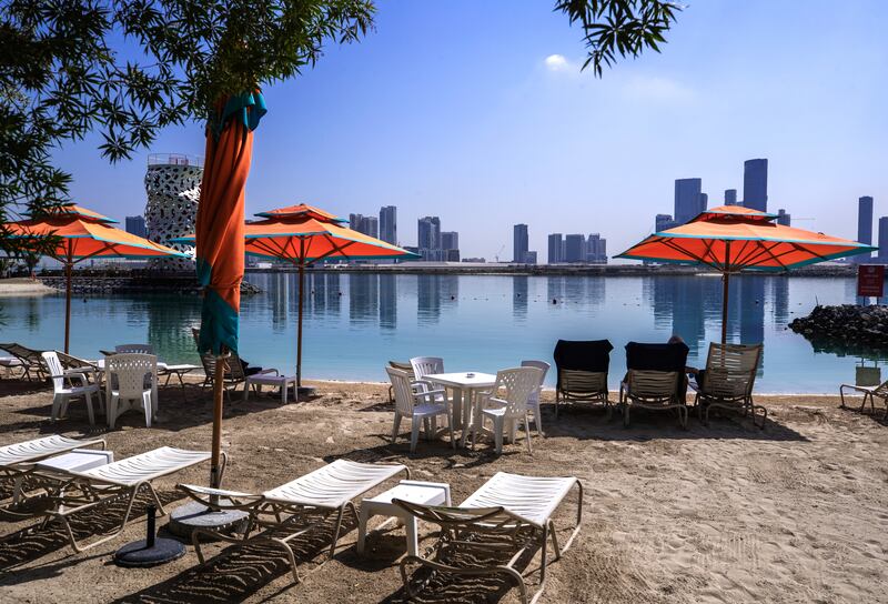 Beach clubs and nightlife are buzzing throughout the UAE. Victor Besa / The National